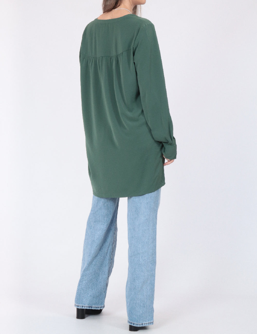 Vero Moda hosszú ing, zöld