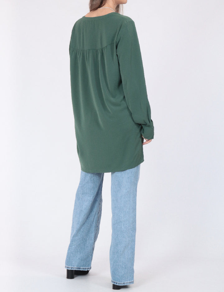 Vero Moda hosszú ing, zöld