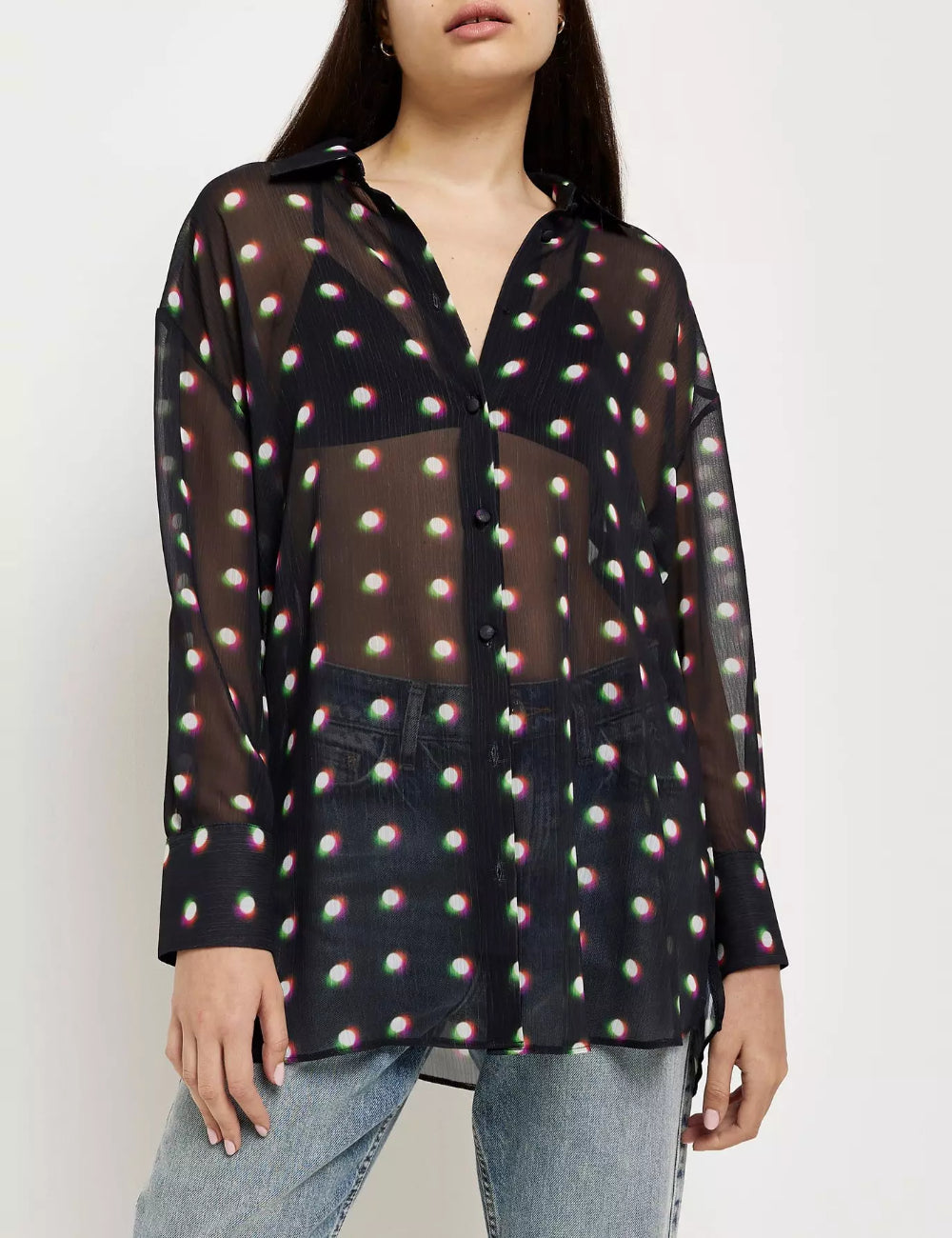 River Island ing, fekete