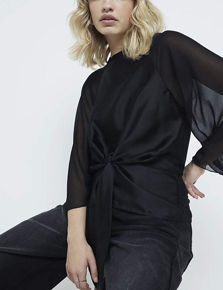River Island ing, fekete