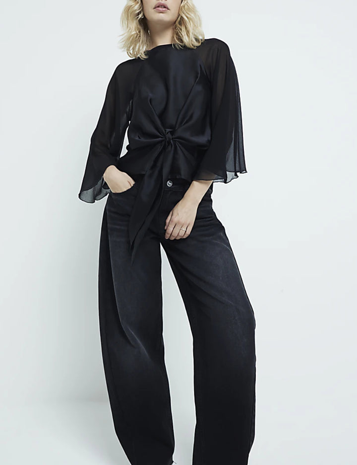 River Island ing, fekete