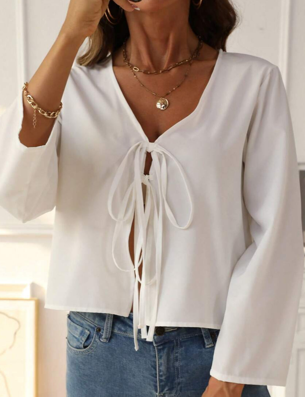 Shein Curve+ ing, fehér