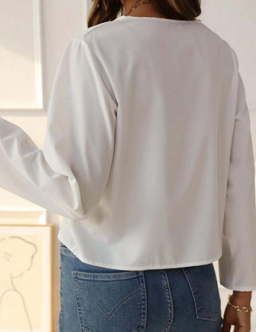 Shein Curve+ ing, fehér