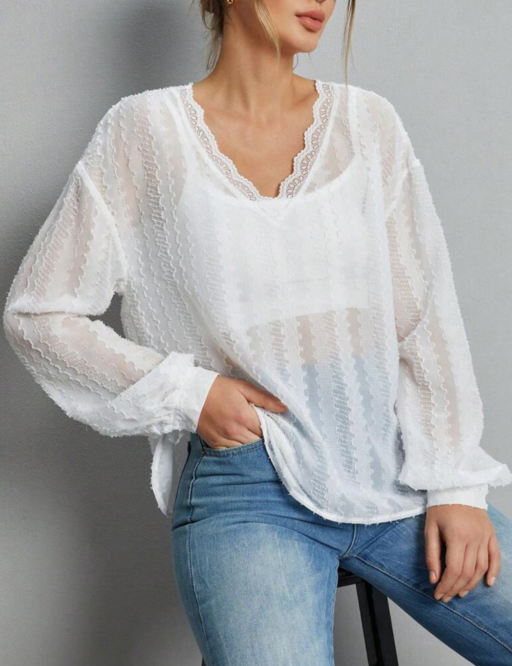 Shein ing, fehér