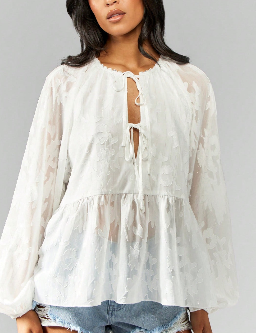 Shein Missguided ing, fehér