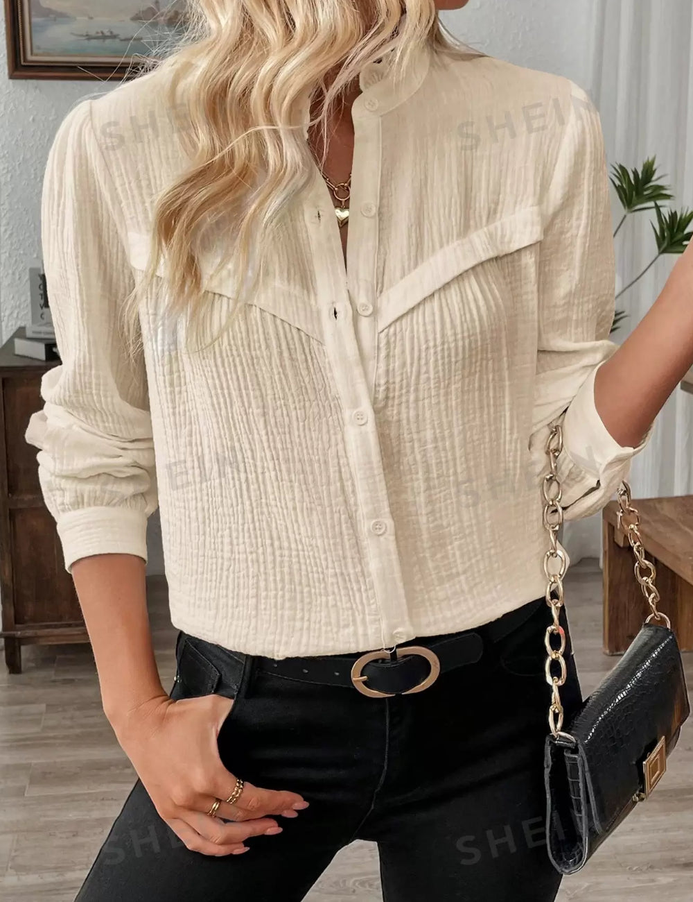 Shein ing, bézs