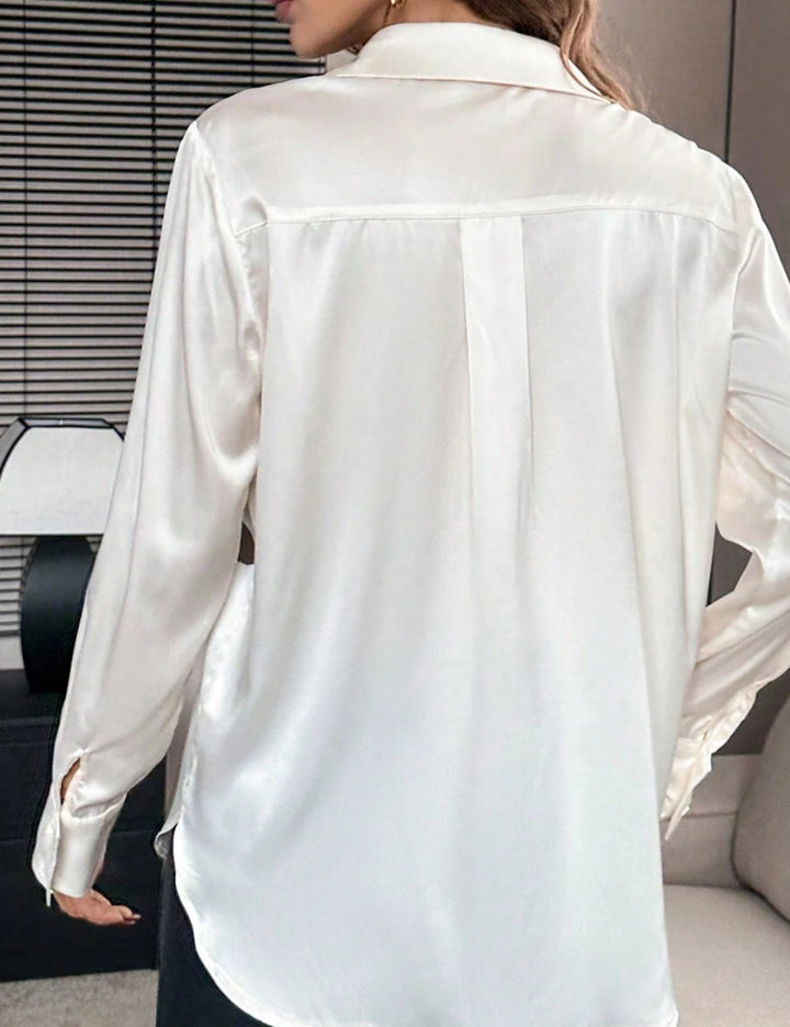 Cămașă Shein, crem