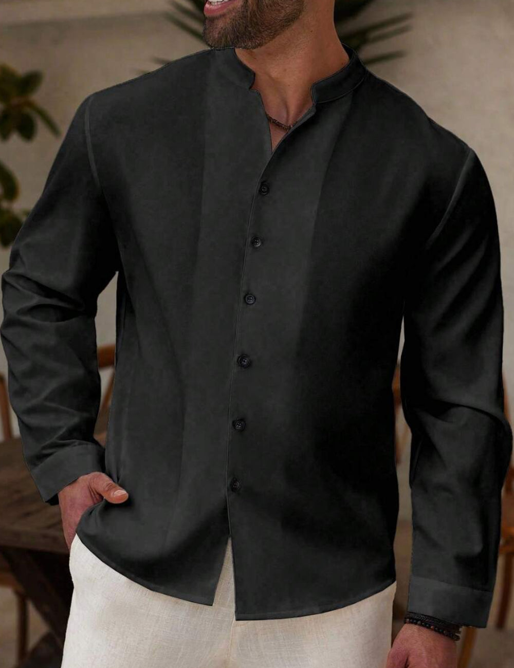 Shein MANFINITY ing, fekete