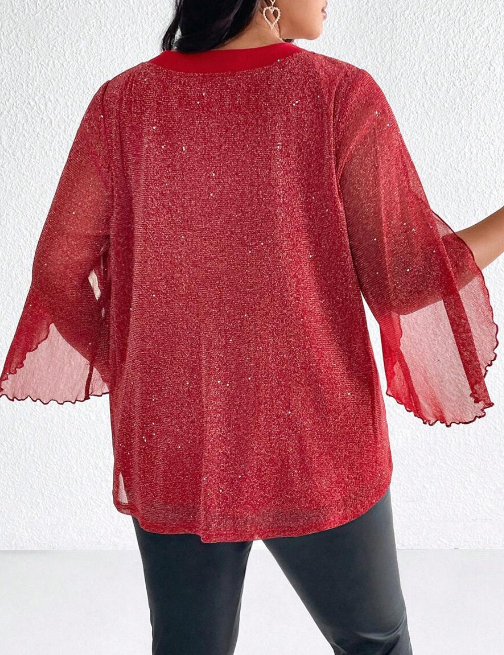 Shein Curve+ ing, piros
