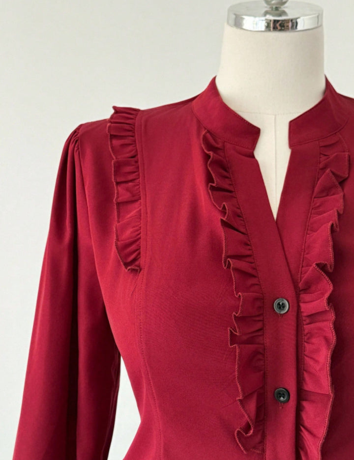 Shein Curve+ ing, bordó