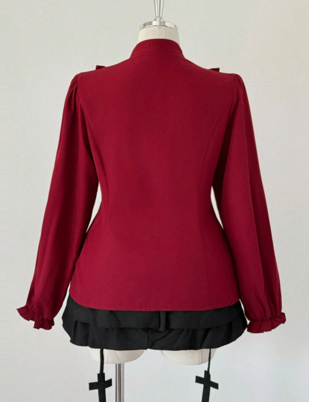 Shein Curve+ ing, bordó