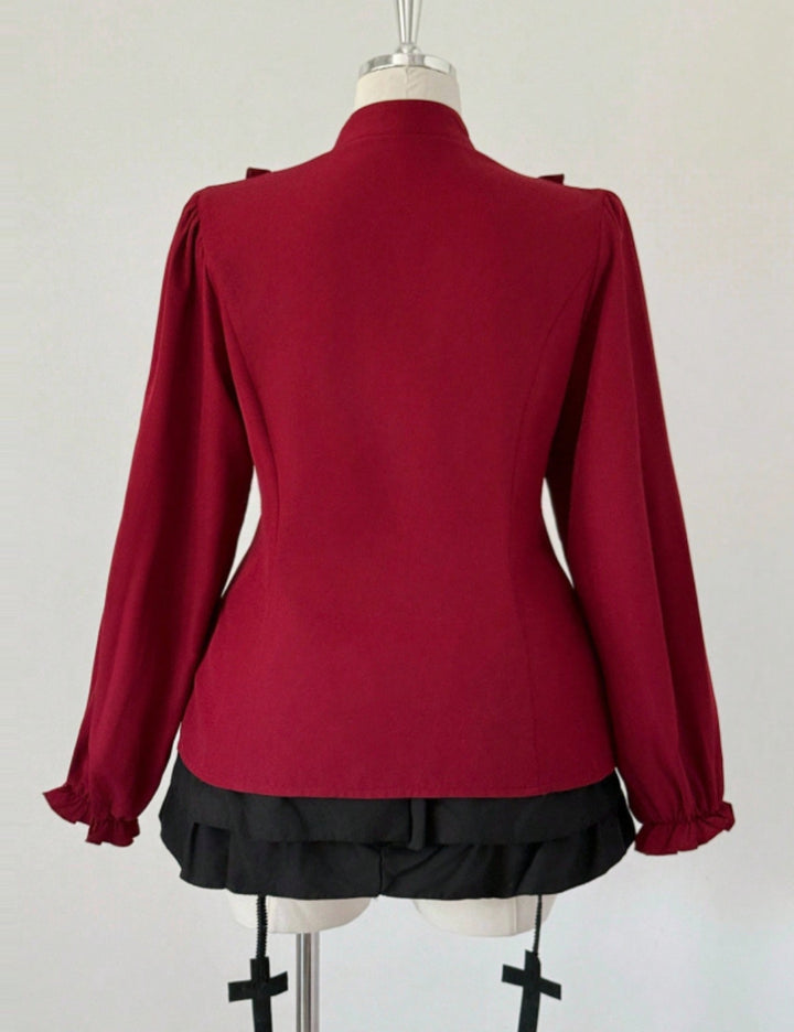Shein Curve+ ing, bordó