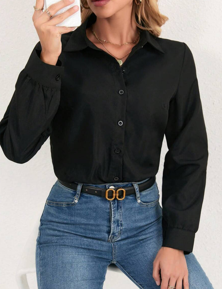 SHEIN body típusú ing, fekete