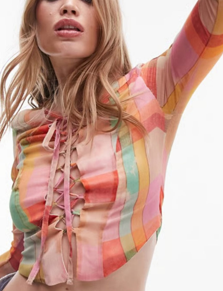 Topshop ing, színkevert