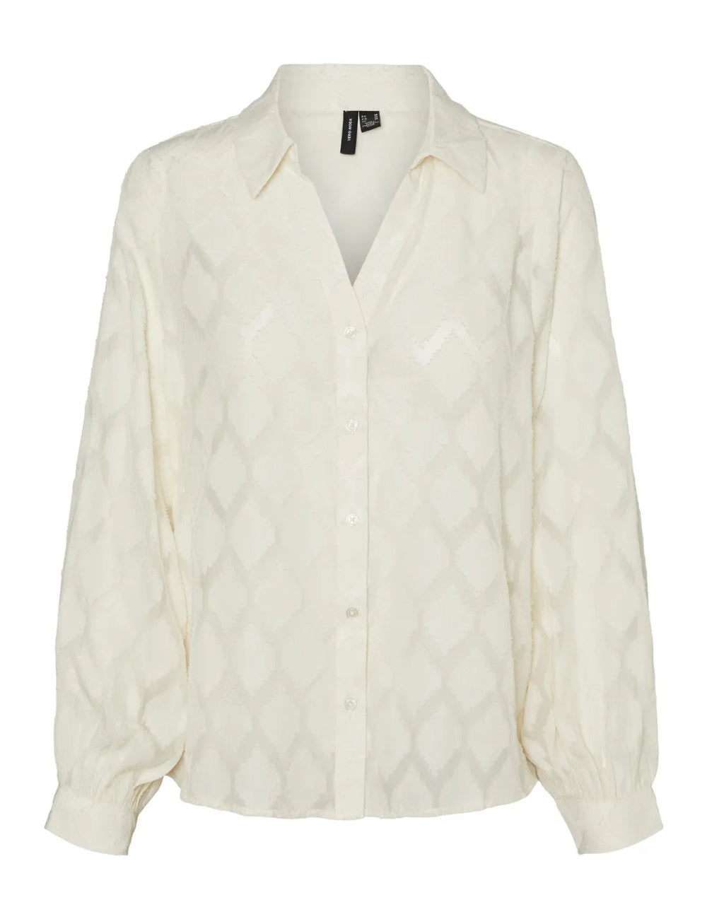 Cămașă Vero Moda, crem