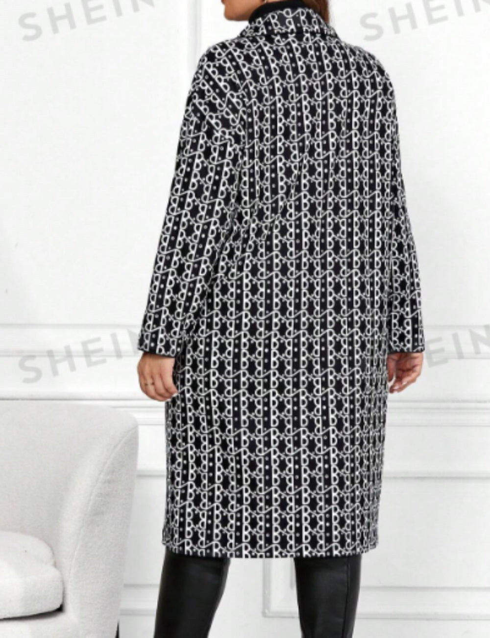 Cardigan lung Shein, mix culori
