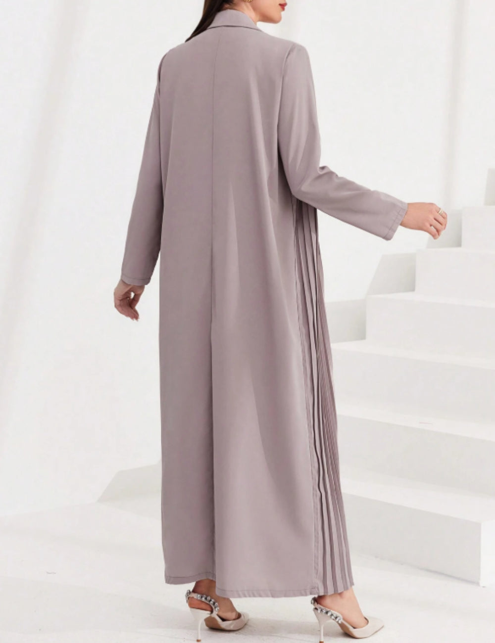 Shein hosszú kardigán, lila