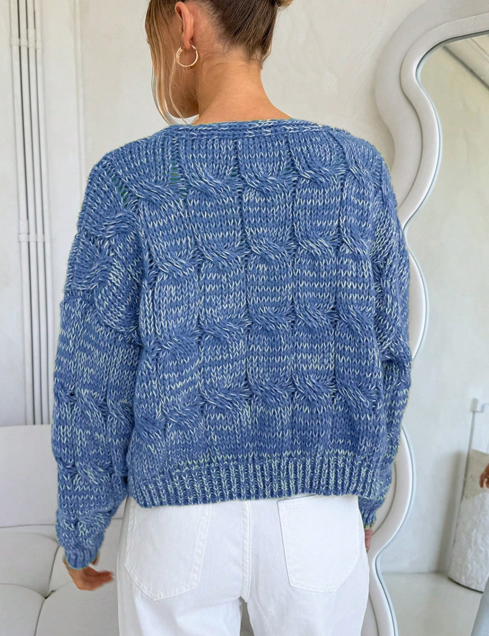 Cardigan Shein Forever 21, kék