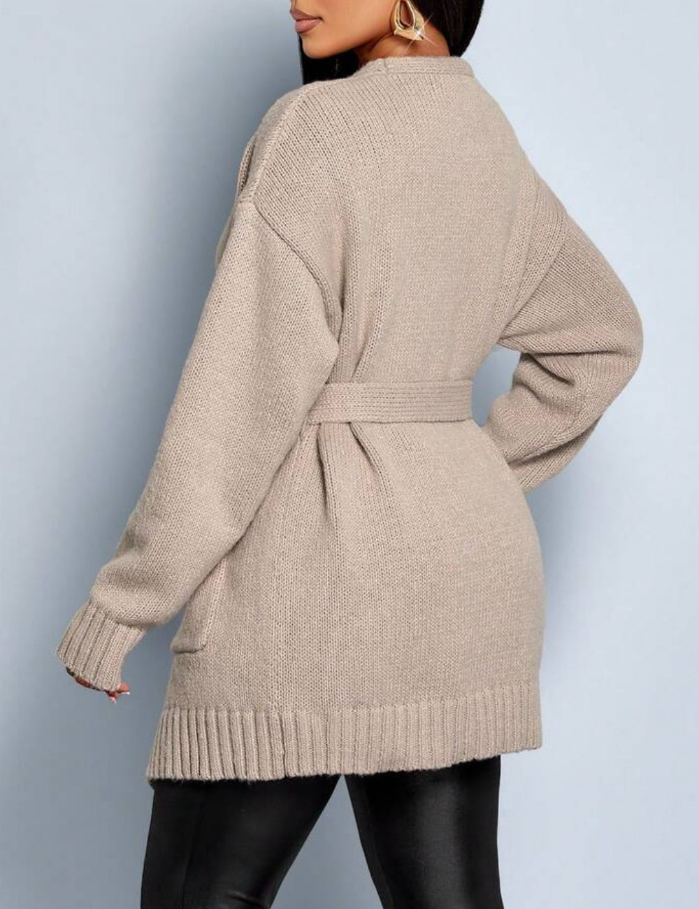 Cardigan Shein, bej