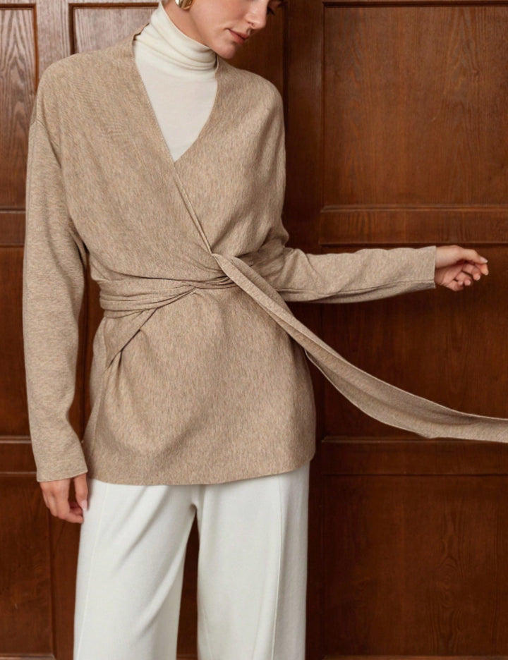 Cardigan Shein, bej