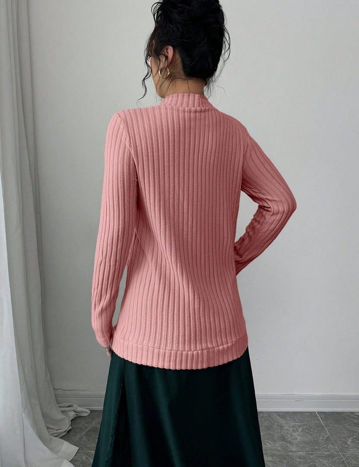 Shein Curve+ kardigán, rózsaszín