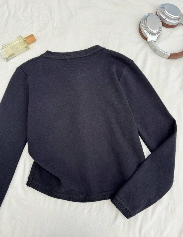 Cardigan Shein, fekete
