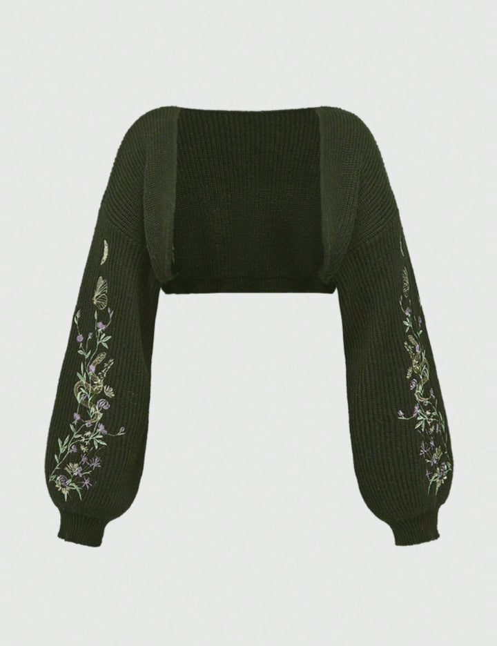 Cardigan Shein Romwe, verde