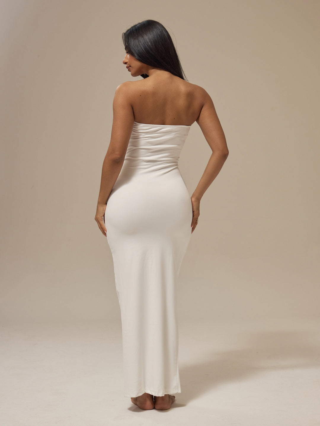 Rochie maxi SHEIN, alb