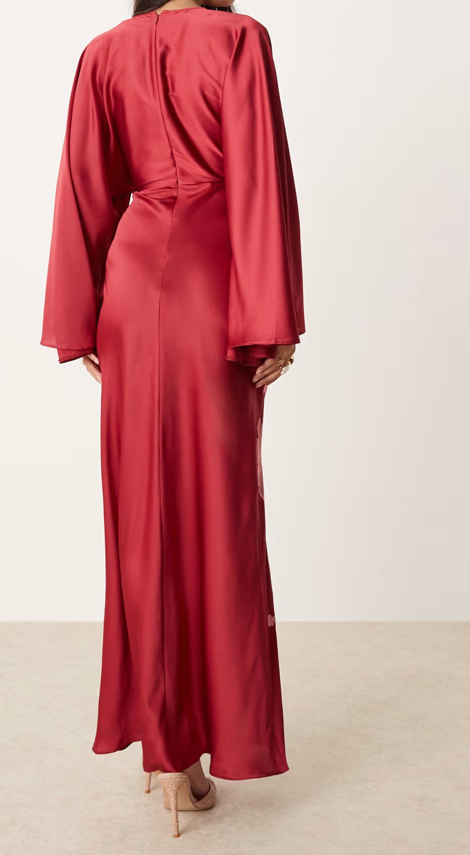 Rochie maxi ASOS, vișiniu