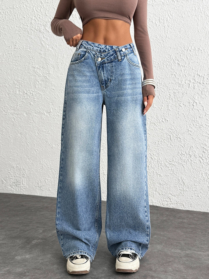 Jeans SHEIN, albastru