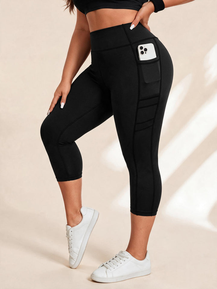 Colanti 3/4 SHEIN, negru
