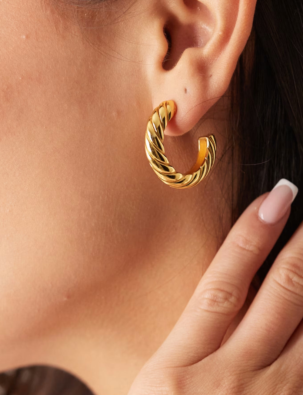 Fülbevaló Accessorize, arany színű