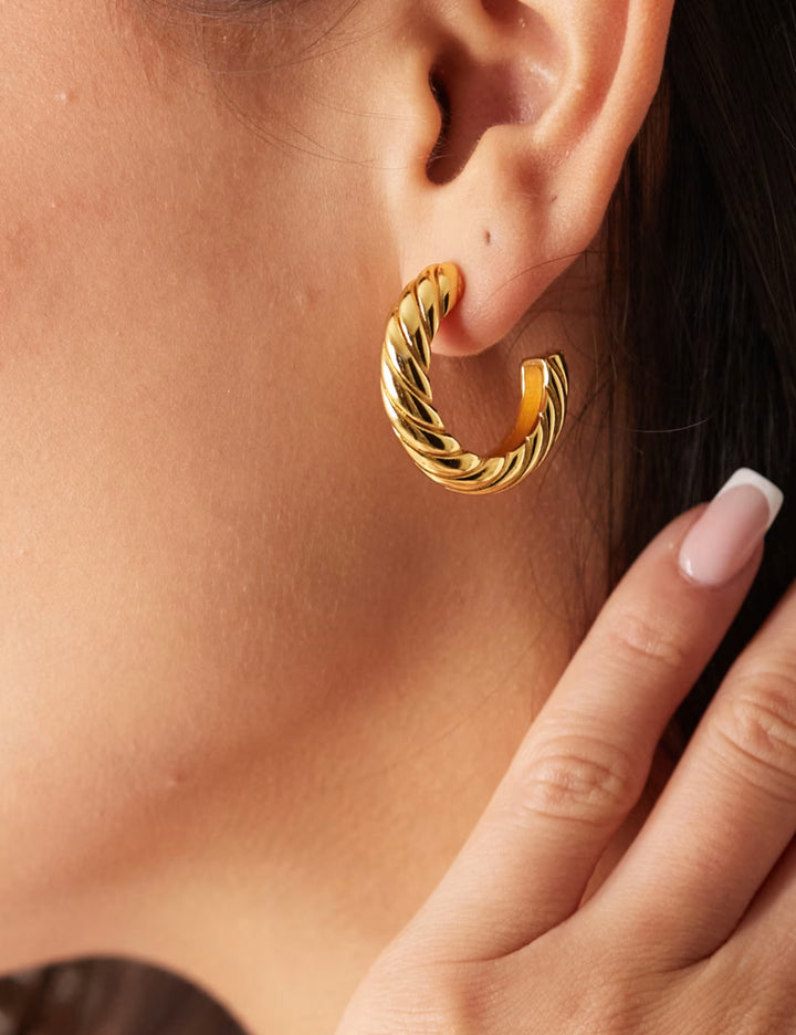 Fülbevaló Accessorize, arany színű
