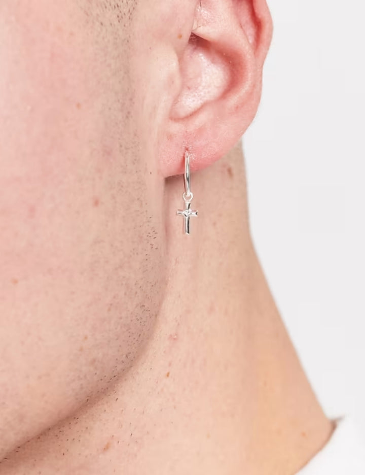 ASOS fülbevaló, ezüst színű
