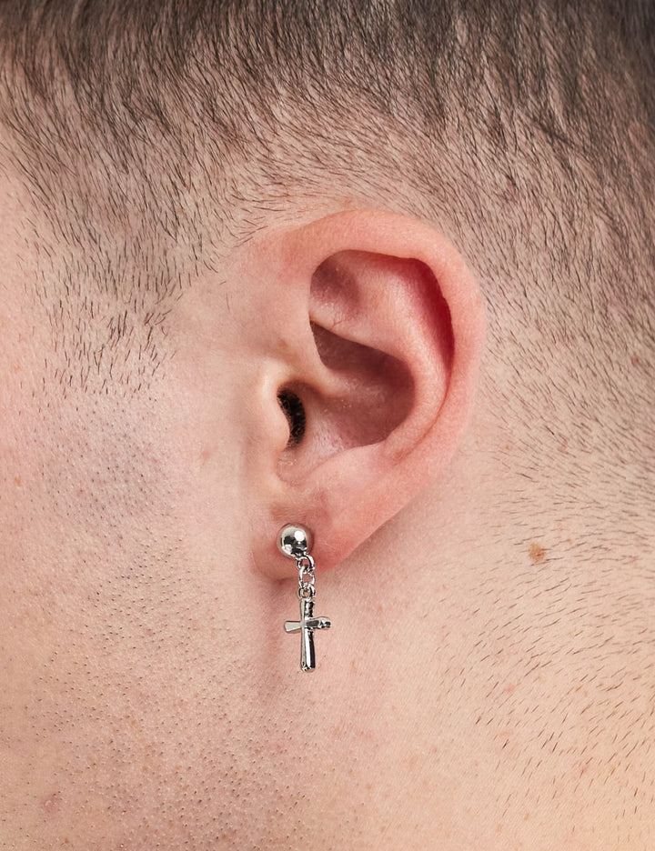ASOS fülbevaló, ezüstszínű