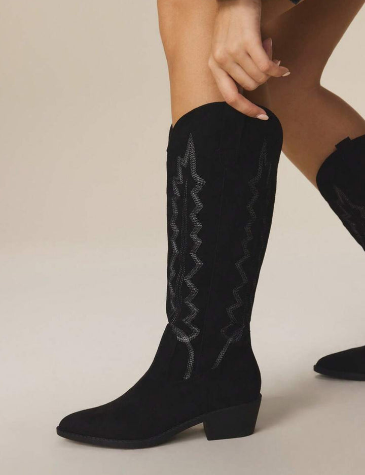 Shein fekete magassarkú csizma
