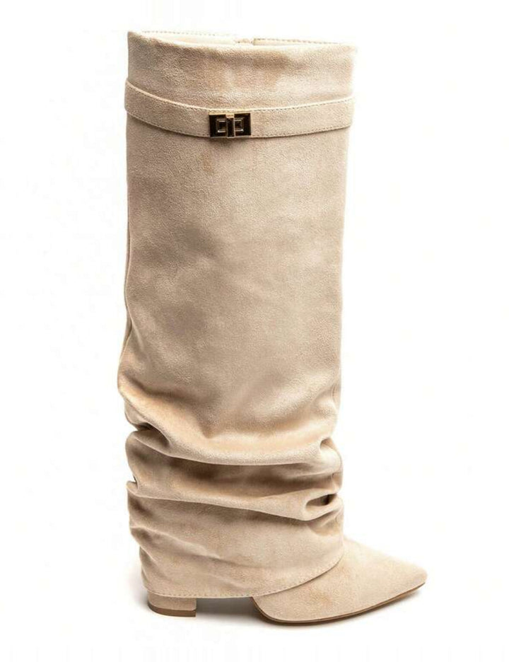 Shein csizmák, krém
