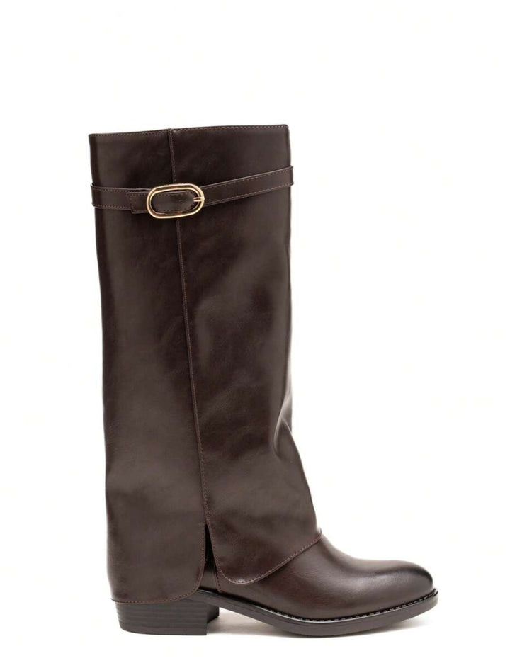 Shein csizma, barna