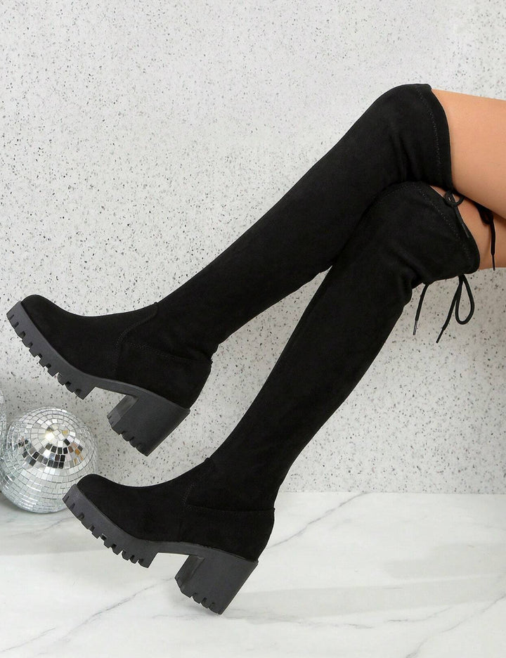 Shein csizma, fekete