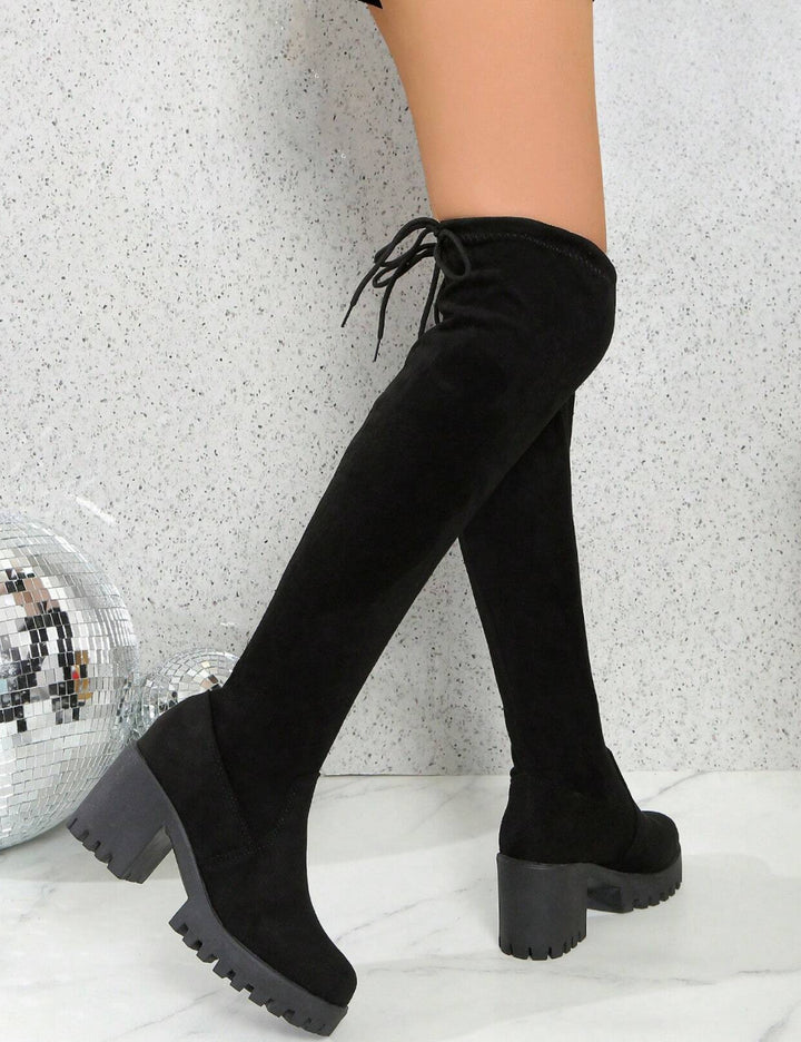 Shein csizma, fekete