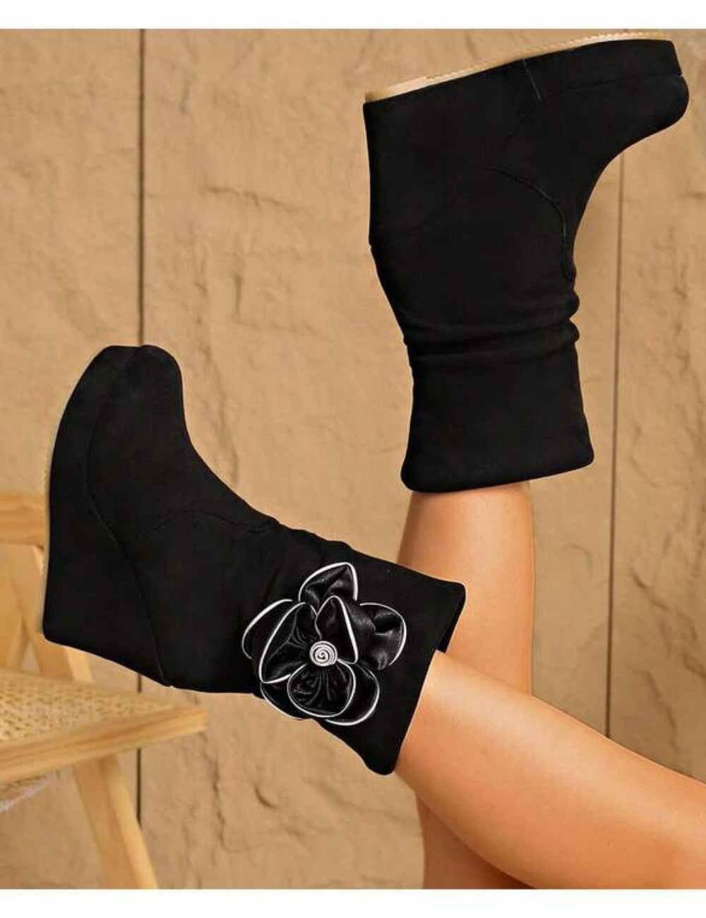 Shein csizma, fekete