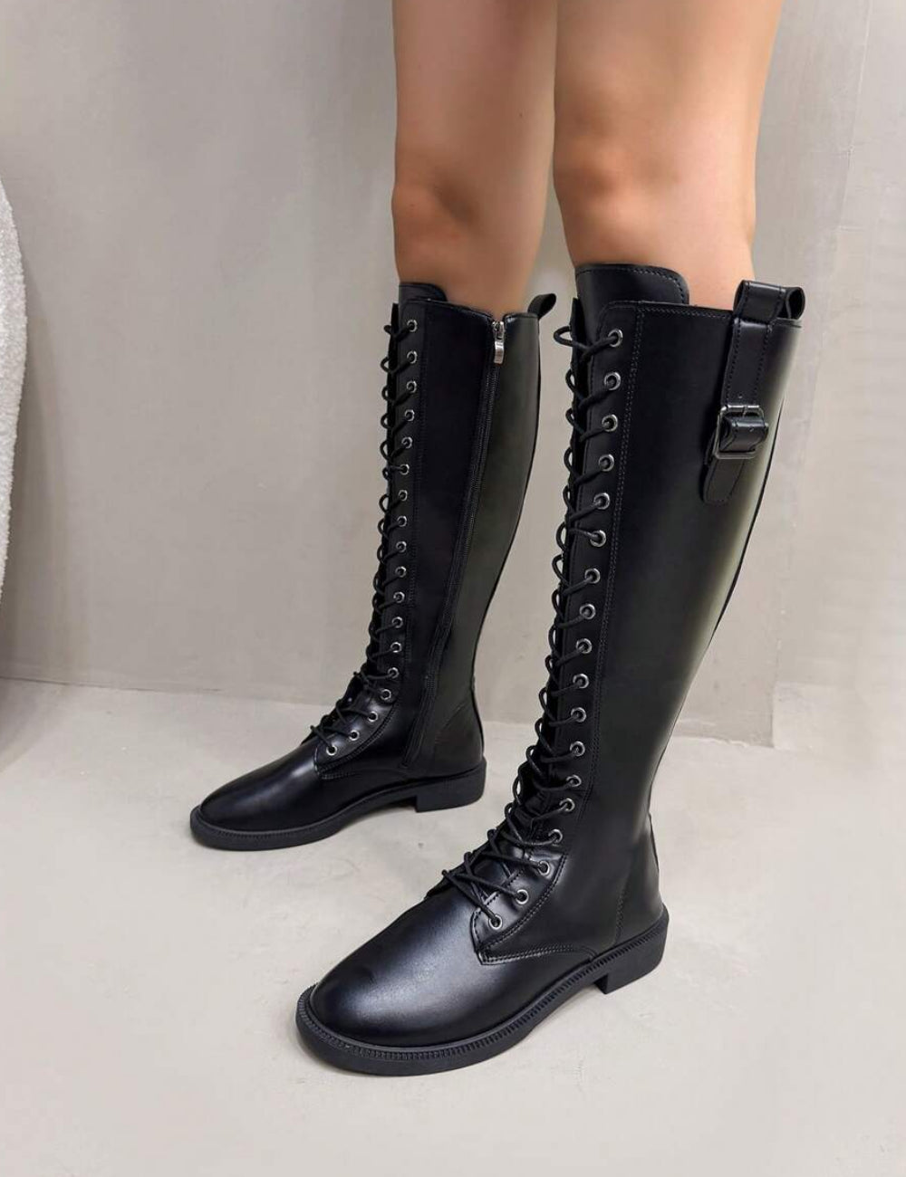 Shein csizma, fekete