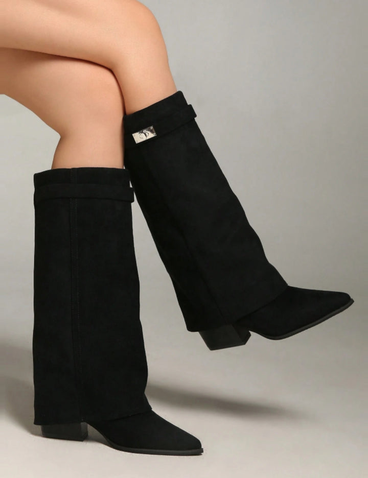 Shein csizma, fekete