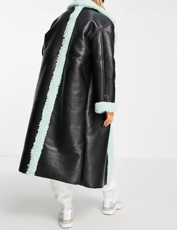 ASOS hosszú kabát, többszínű