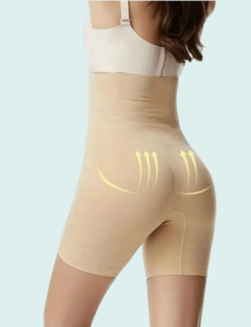 Shein modellező hatású bézs leggings
