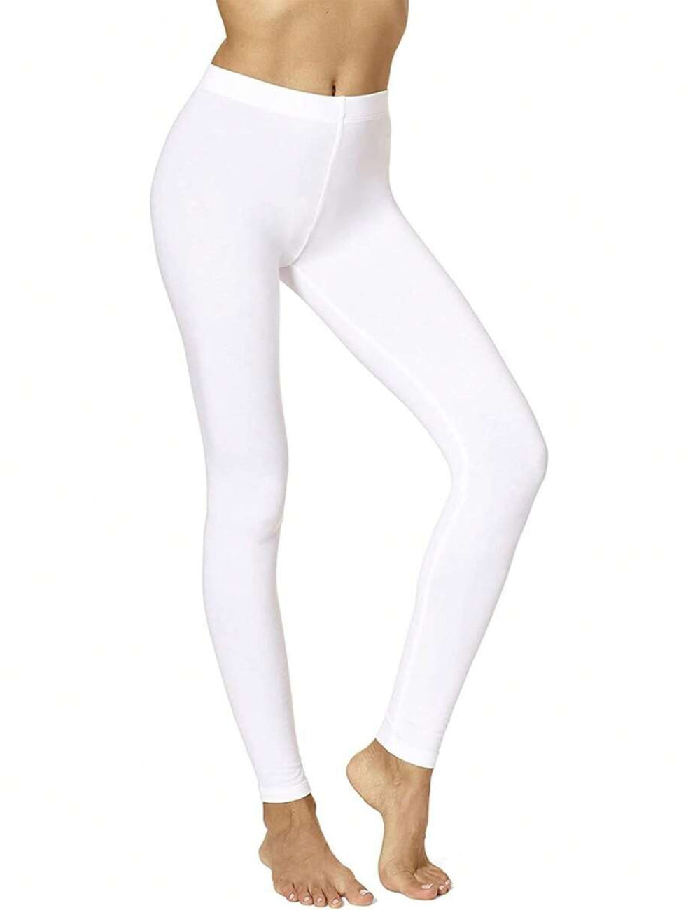 Shein leggings, fehér