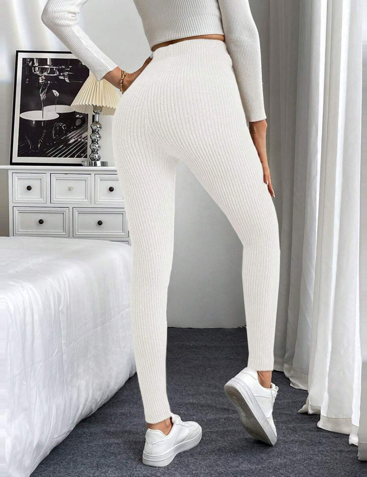 Shein leggings, fehér