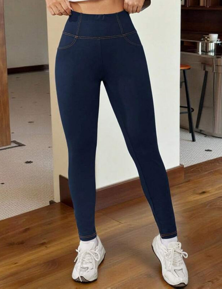 Shein leggings, kék