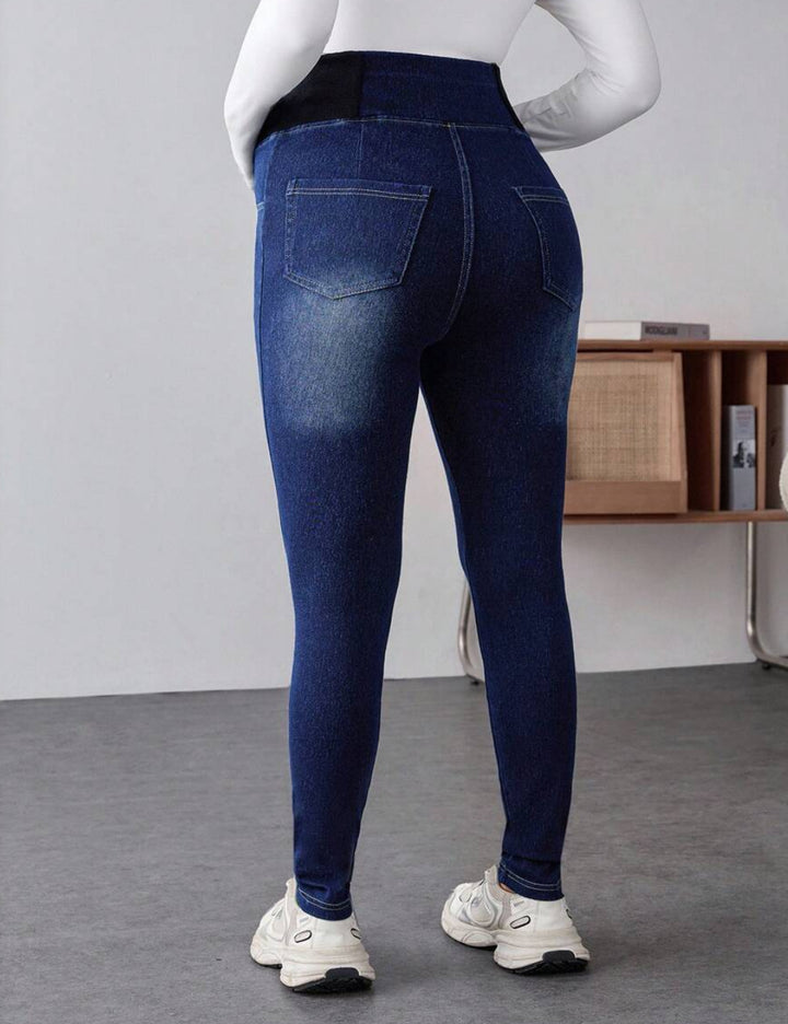 Shein leggings, kék