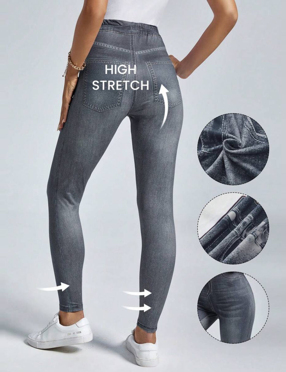 Shein leggings, szürke